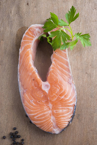 Salmon raw 