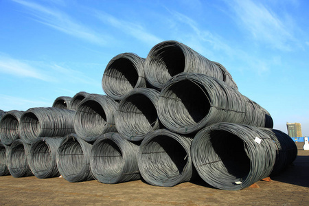 钢丝盘条照片