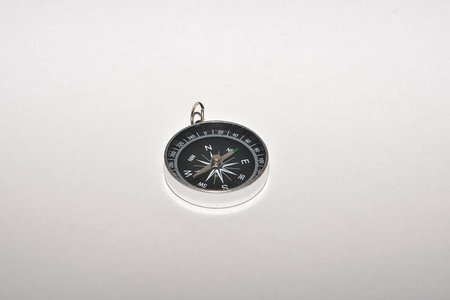 Compass on a white background. 