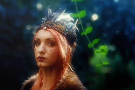 萨满的女人图片