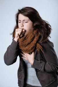 女性咳嗽图片-女性咳嗽素材-女性咳嗽插画-摄图新视界