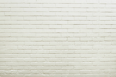 Old white brick wall background 