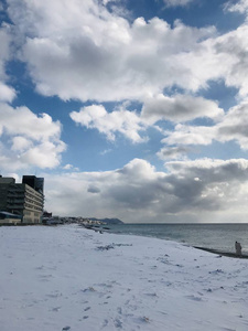 美丽的 岩石 地平线 海洋 自然 海景 波浪 暴风雨 波动