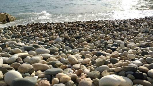 天堂 石头 自然 波动 旅游业 海滨 假期 夏天 假日 海滩