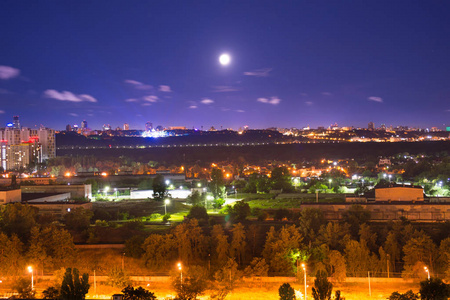 夜市全景