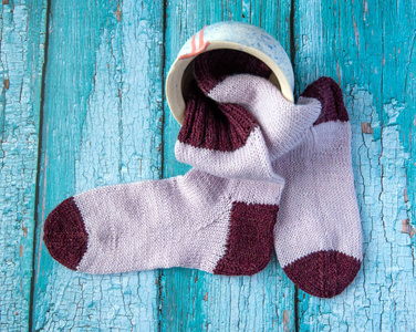 毛织品 编织 温暖的 袜子 礼物 季节 情人 颜色 手套