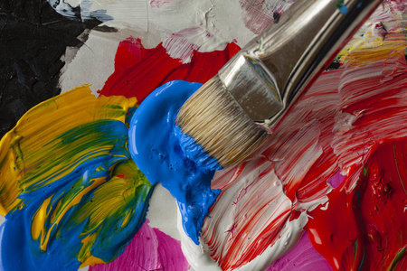 调色板 丙烯酸 画家 油漆 泼洒 创造力 污点 艺术 教育