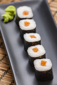 日本寿司食品，寿司景观，所有您可以吃的菜单