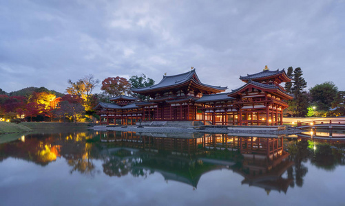 拜都寺红枫或秋佛寺