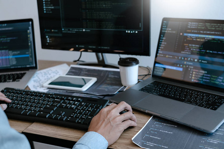 it办公室计算机程序员打字数据编码i照片