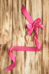 生日 粉红色 丝绸 包裹 捆绑 丝带 礼物 新的 聚会 圣诞节