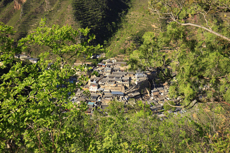 中国北京的古村落