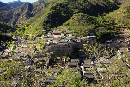 中国北京的古村落