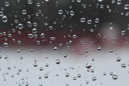 透明的 窗口 玻璃 露水 液体 气泡 纹理 雨滴 自然 天气