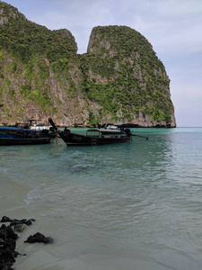 海滩 风景 旅行者 天空 旅行 海洋 岩石 泰国 自然 旅游业