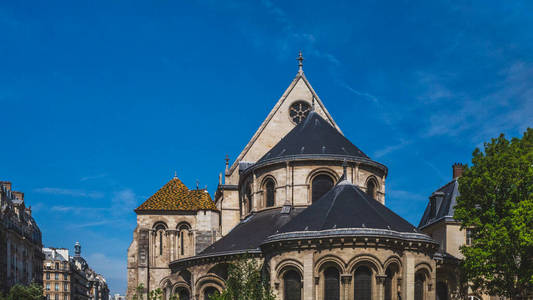 法国巴黎梅蒂埃艺术博物馆教堂外观