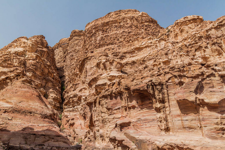 地标 遗产 美丽的 坟墓 历史 想知道 佩特拉 砂岩 世界