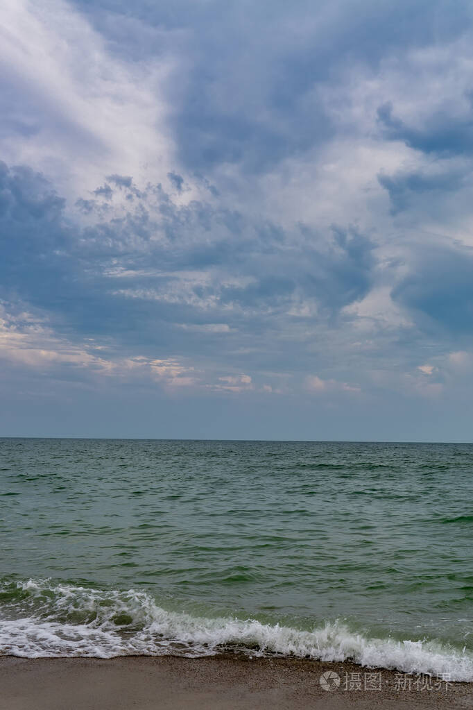 悠闲的海景海阔天空