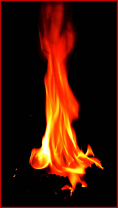地狱 易燃 火焰 燃烧 自然 要素 危险 能量 热的 篝火