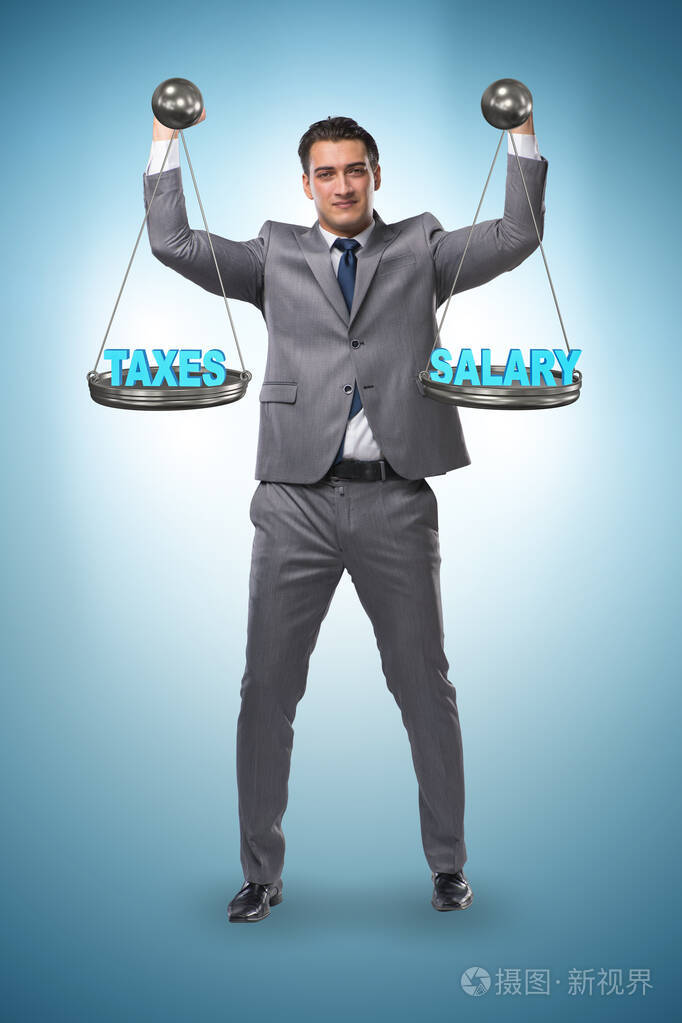 试图在税收和工资之间找到平衡点的商人