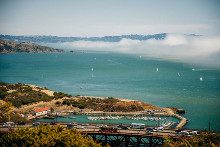 San Francisco, California  june, 2019 A panoramic view from the