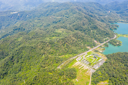 著名香山游客中心空中景观