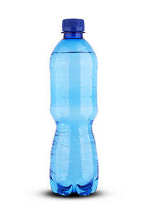 装矿泉水的蓝色小瓶子图片