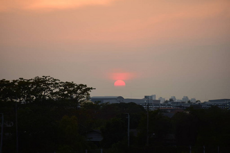 阳光 太阳 城市 黄昏 建筑 黎明 天际线 颜色 自然 夏天
