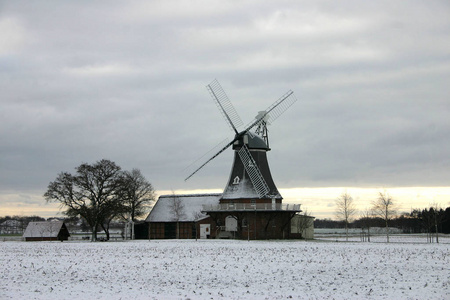 乡村 冬天 风景 旅行 荷兰语 权力 历史 建筑学 古老的