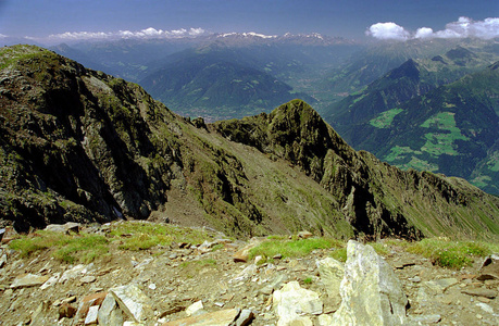 自然 全景图 景象 见解 阿尔卑斯山 远景 风景 乡村