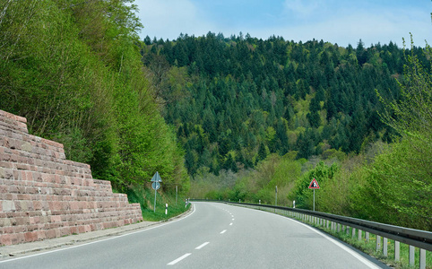 乡村 季节 旅行 春天 公路 运输 生态学 欧洲 美丽的