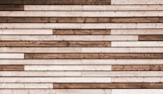 背景板为木板，纹理为棕色木板的木墙。
