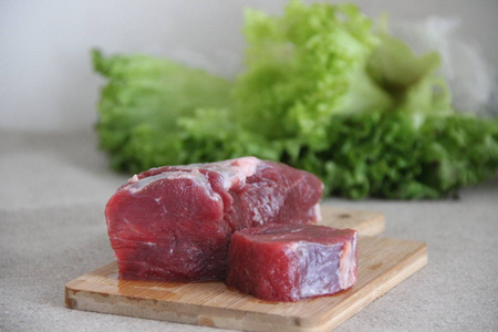 晚餐 肌肉 产品 小牛肉 烹饪 倾斜 屠夫 特写镜头 蛋白质