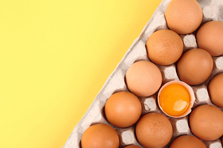 早餐 未加工 营养 纸箱 鸡蛋 配方 农场 食物 饮食 母鸡