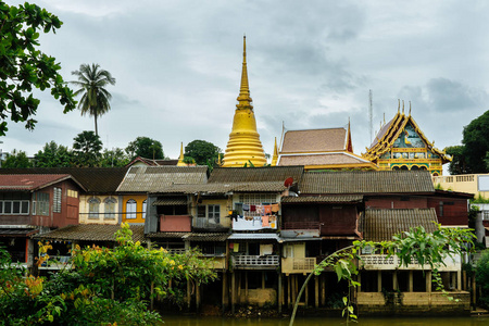 海滨 宗教 地标 旅游业 佛教徒 旅行 古老的 曼谷 佛塔