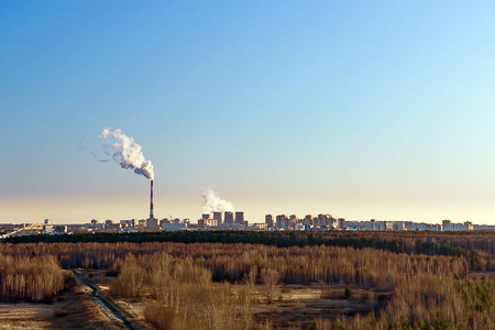 城市环境污染图片