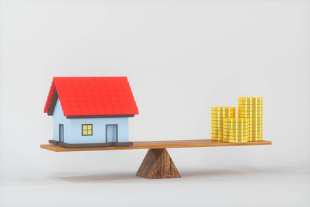 抽象的平衡概念雕塑收支平衡,抽象概念,三维渲染.照片