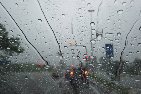 寒冷的 液体 公路 汽车 运输 车辆 雷雨 雨刮器 旅行