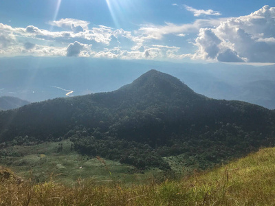 泰国清迈蒙戎山美丽的风景图片