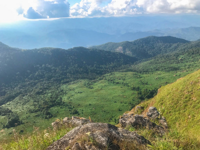 泰国清迈蒙戎山美丽的风景图片