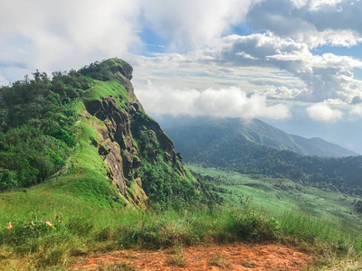 泰国清迈蒙戎山美丽的风景