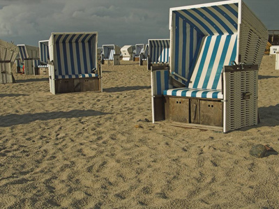 自然 海滨 疗养 沙滩椅 冲浪 假期 条纹 沙丘 假日 波动