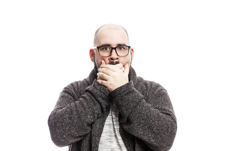 男人用发泡的嘴图片