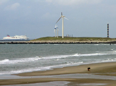 海滨 荷兰 海洋 闲逛者 渡轮 海滩