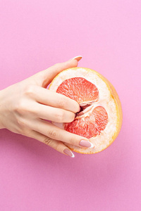 手指的水果图片