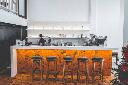 商店吧台咖啡厅和餐厅咖啡厅吧台咖啡厅餐厅照片