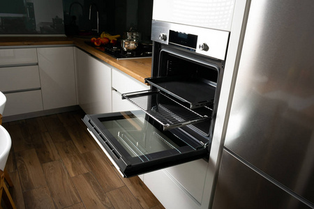 奢侈 烤箱 新的 家庭 家具 房子 豪华 阁楼 柜台 器具