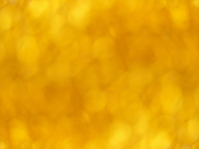金博克。黄色美丽的节日抽象背景。模糊光