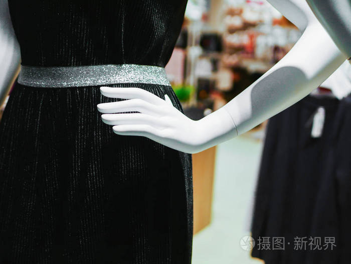 模特手特写女性塑料模特手的特写镜头白手