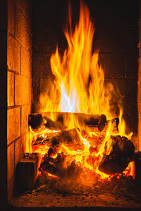 权力 壁炉 美女 发光 要素 放松 颜色 燃烧 炉边 热的
